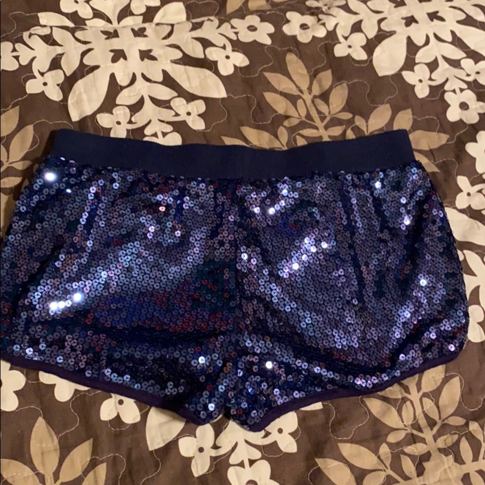 2 Sequin Retro Vintage Disco Nights Shorts - image 3